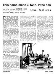 This home-made 3-1/2in. lathe has novel features I - CountryPlans ...