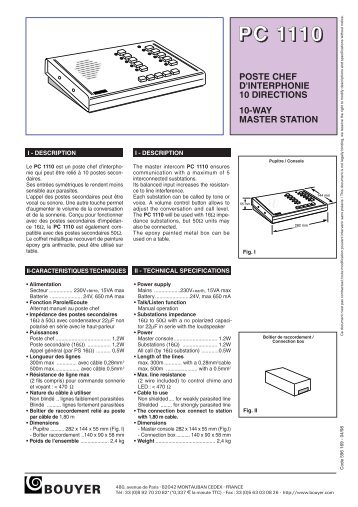 PC1110 p1.eps - BeL AQUSTIC