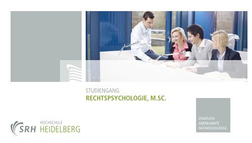 RecHtSpSycHologie, M.Sc. - SRH Hochschule Heidelberg