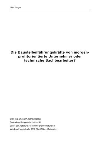 Beitrag Tagungsband - BBB-Professoren