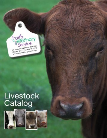 Livestock Catalog - Faith Veterinary Service