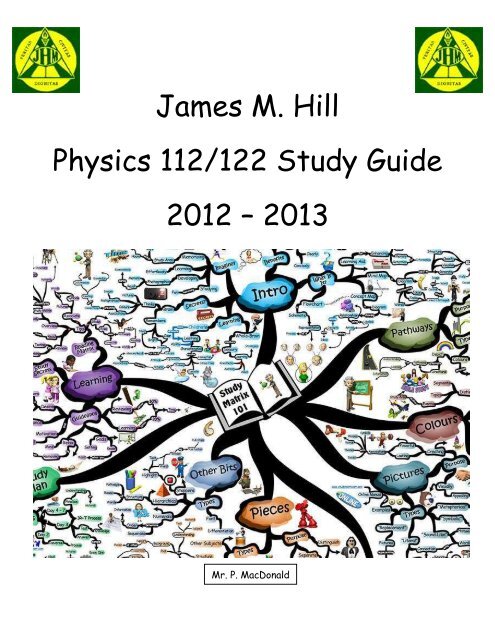 Physics Study Guides.pdf - James M. Hill Memorial High School