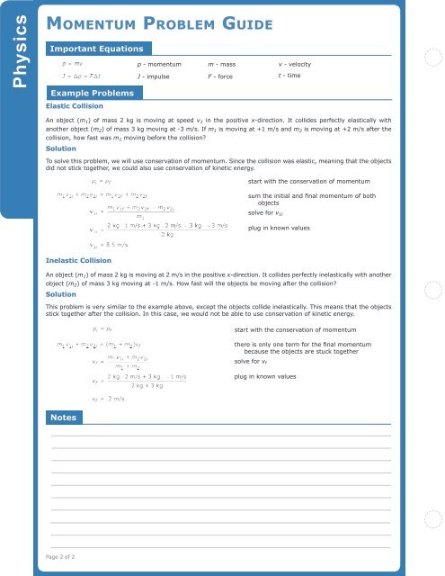 Physics Study Guides.pdf - James M. Hill Memorial High School