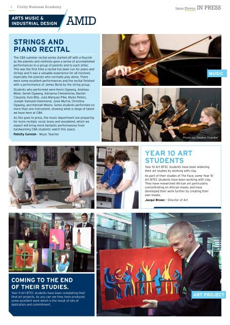 Issue 11 - Corby Business Academy