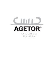 AXT JOBS GUI Users Guide - AGETOR Wiki