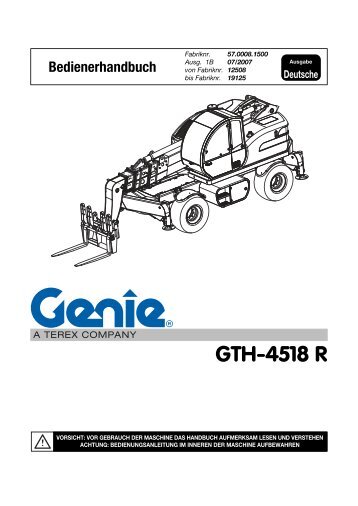 GTH-4518 R - Genie