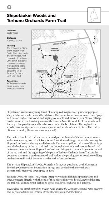 Lawrence Trail Guide - Lawrence Township