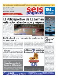 El Polideportivo de El ZaimÃ¡n - SeisPaginas