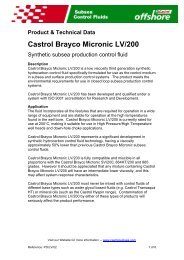 Castrol Brayco Micronic LV200 Data Sheet - ER Trading AS
