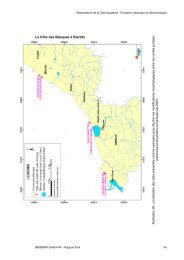 La Côte des Basques à Biarritz - Observatoire de la côte aquitaine