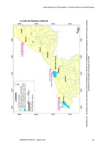 La Côte des Basques à Biarritz - Observatoire de la côte aquitaine