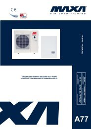 TECHNICAL MANUAL i-SHWAK / WP 07÷16 10 .12 ... - Maxa