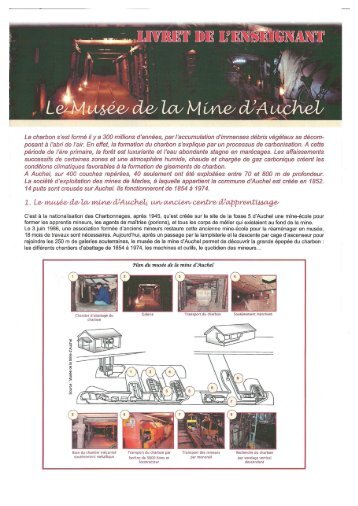 Fiche enseignant - Le Musée de la Mine d'Auchel