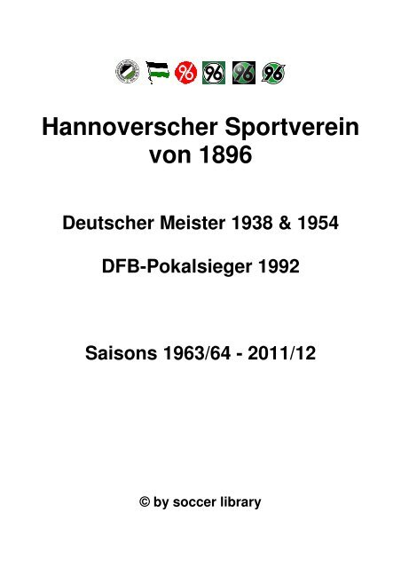 Hannoverscher Sportverein von 1896 - soccer library