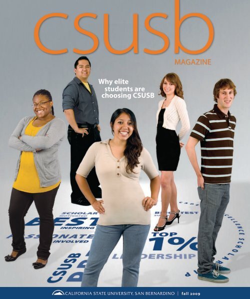 Why elite students are choosing CSUSB - CSUSB Magazine ...