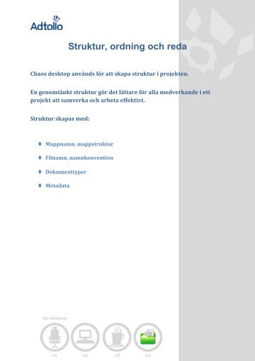 Skapa struktur - Adtollo
