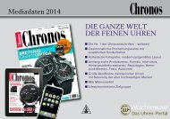 Mediadaten Chronos - Watchtime.net