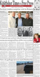 Pages 1-4. - Kingfisher Times and Free Press