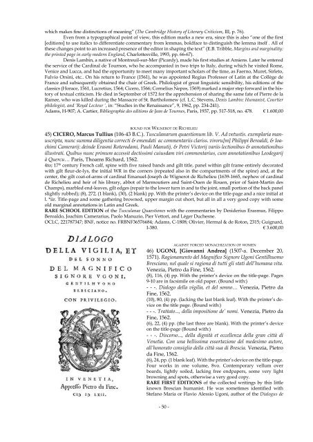 Catalogo 2013.pdf - Libreria Antiquaria Alberto Govi