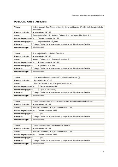 CURRÃCULUM VITAE - Grupo de TecnologÃ­a Educativa ...