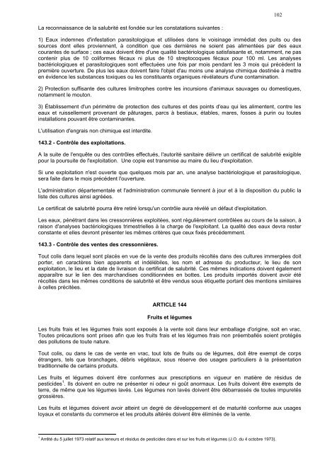 Le rÃ©glement sanitaire dÃ©partemental du 95 - ARS Ile-de-France