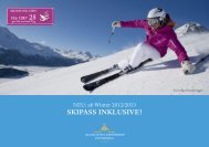 SKIPASS INKLUSIVE! - Grand Hotel Kronenhof