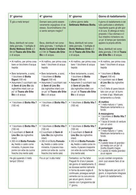 La Sua guida alla Settimana Wellness Biotta. - Erboristeria Arcobaleno