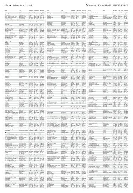 Amtsblatt Nr. 26 vom 18.12.2013 - Stadt Zwickau