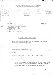 Anklageschrift and die IUK wegen des Todes von Ulrike Meinhof