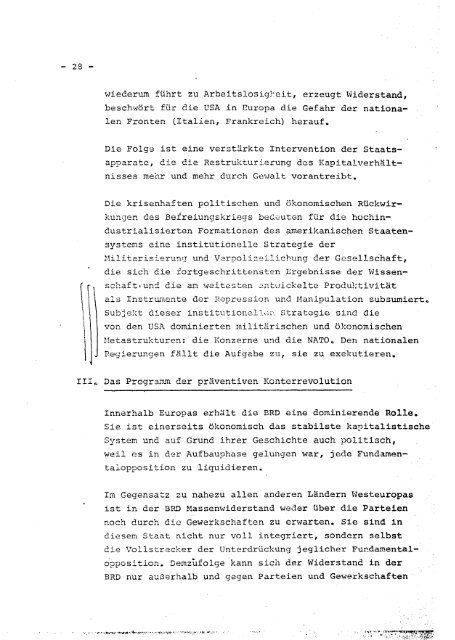 Anklageschrift and die IUK wegen des Todes von Ulrike Meinhof