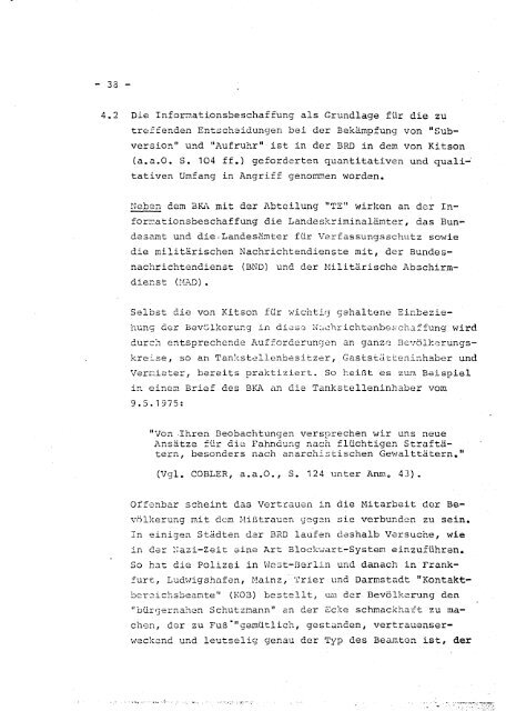 Anklageschrift and die IUK wegen des Todes von Ulrike Meinhof