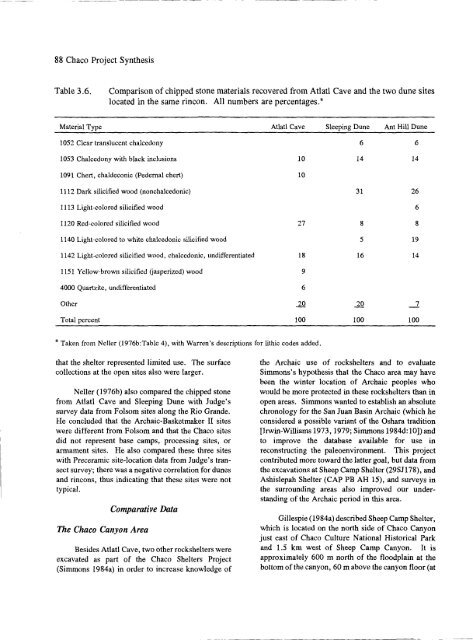 Culture and Ecology of Chaco Canyon and the San Juan Basin