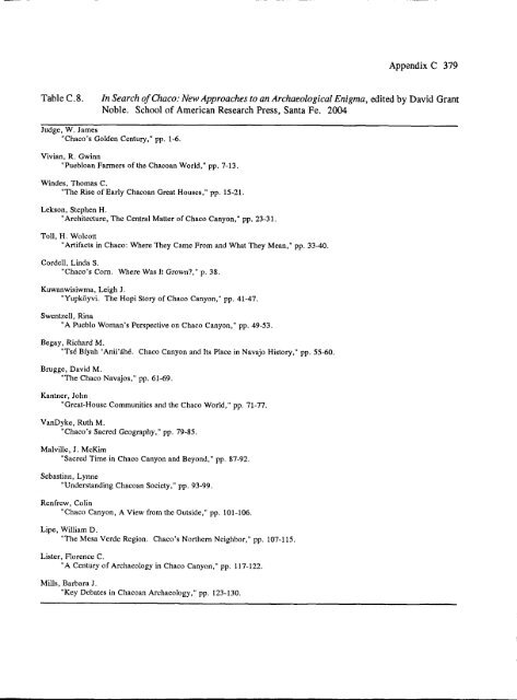 Culture and Ecology of Chaco Canyon and the San Juan Basin