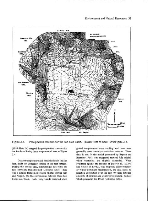 Culture and Ecology of Chaco Canyon and the San Juan Basin