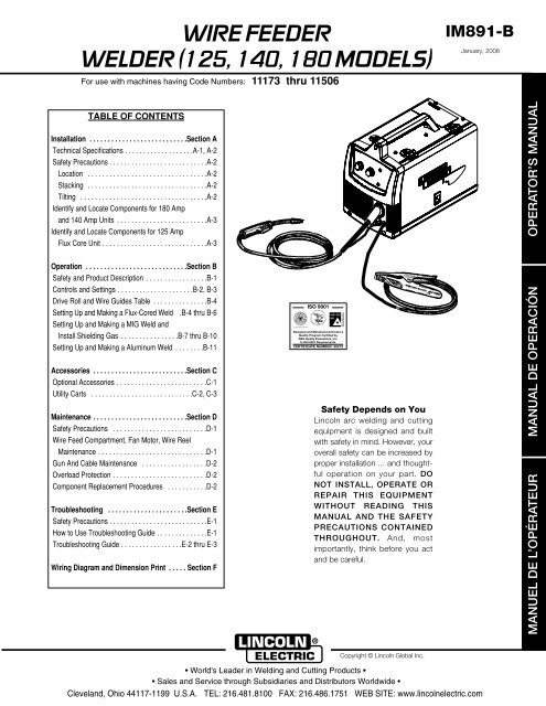 Fil de soudage MIG Lincoln Electric S-6, 5,67 kg, 0,035 po