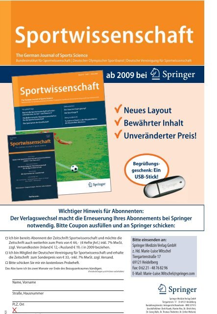 Download (PDF) - Sportwissenschaftlicher Nachwuchs