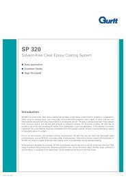 SP 320 - Solvent-Free Clear Epoxy Coating System (v7) - Gurit