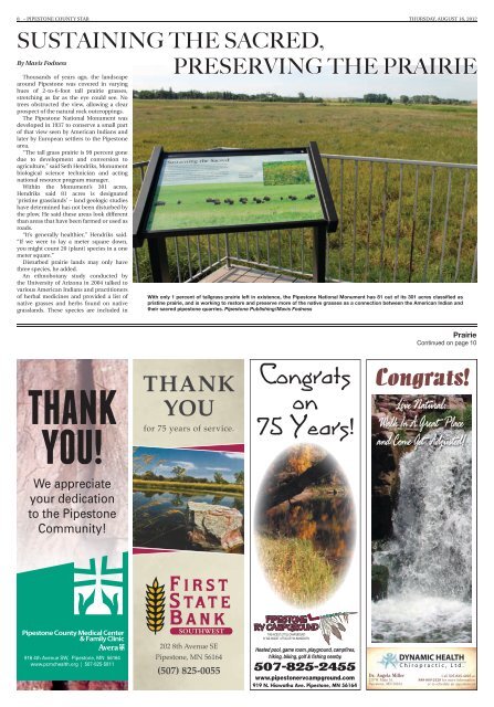 to download the Pipestone National Monument 75th Edition.