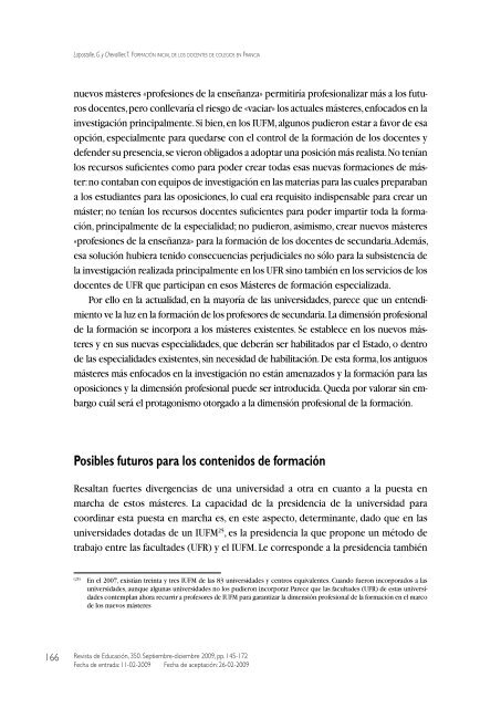 Artículo completo en formato PDF - Revista de Educación