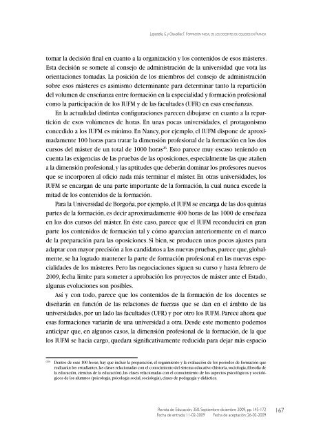 Artículo completo en formato PDF - Revista de Educación