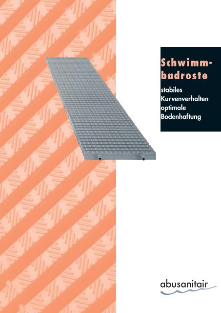 Schwimm- badroste - Abu-plast Kunststoffbetriebe GmbH