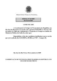 MinistÃƒÂ©rio PÃƒÂºblico Federal EDITAL NÃ‚Âº 01/2009 DE 02/10/2009 ...