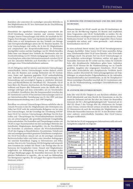 Die Zeitschrift für stud. iur. und junge Juristen - Iurratio