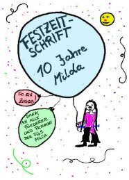 Festzeitschrift - Grundschule - Freie Ganztagsschule Milda