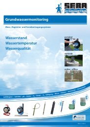 Download unserer Broschüre - Seba Hydrometrie