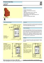 Emergency Stop Relay