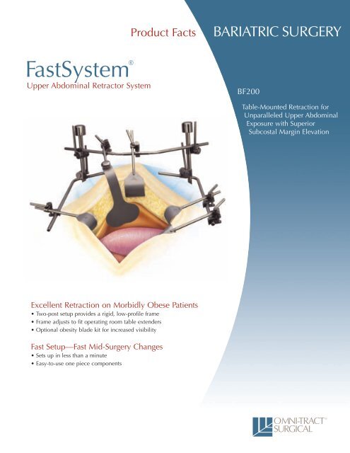 FastSystem Â® BF200 Brochure