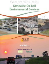 Statewide On-Call Environmental Services - Nebraska Department ...