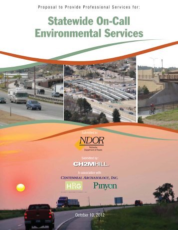 Statewide On-Call Environmental Services - Nebraska Department ...