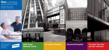 Beth Israel MedIcal center - Continuum Health Partners